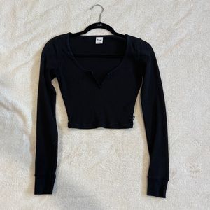 Aritzia cropped long sleeve